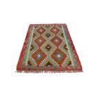 Preproga Kilim Chobi 157x106 ročno tkani Afgan volneni kilim