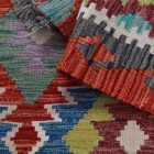 Preproga Kilim Chobi 160x103 ročno tkani Afgan volneni kilim