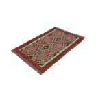Preproga Kilim Chobi 142x100 ročno tkani Afgan volneni kilim