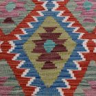 Preproga Kilim Chobi 142x100 ročno tkani Afgan volneni kilim