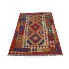 Preproga Kilim Chobi 144x99 ročno tkani Afgan volneni kilim