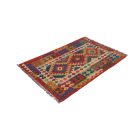 Preproga Kilim Chobi 144x99 ročno tkani Afgan volneni kilim