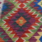 Preproga Kilim Chobi 144x99 ročno tkani Afgan volneni kilim