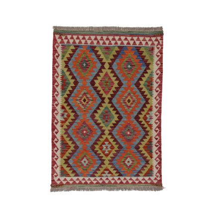 Preproga Kilim Chobi 141x100 ročno tkani Afgan kilim