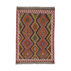 Preproga Kilim Chobi 141x100 ročno tkani Afgan volneni kilim