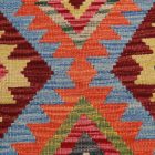 Preproga Kilim Chobi 141x100 ročno tkani Afgan volneni kilim