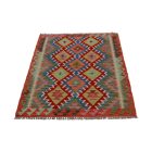 Kilim Chobi 153x104 cm – ročno tkani afganistanski kilim iz čiste volne