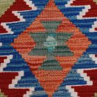 Kilim Chobi 153x104 cm – ročno tkani afganistanski kilim iz čiste volne