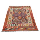 Preproga Kilim Chobi 158x102 ročno tkani Afgan volneni kilim
