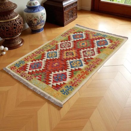 Preproga Kilim Chobi 152x100 ročno tkani Afgan kilim