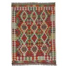 Preproga Kilim Chobi 144x110 ročno tkani Afgan volneni kilim