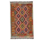 Preproga Kilim Chobi 157x102 ročno tkani Afgan volneni kilim
