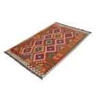 Preproga Kilim Chobi 157x102 ročno tkani Afgan volneni kilim