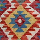 Preproga Kilim Chobi 157x102 ročno tkani Afgan volneni kilim