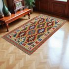 Preproga Kilim Chobi 152x98 ročno tkani Afgan kilim