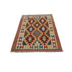 Preproga Kilim Chobi 152x98 ročno tkani Afgan kilim