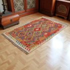 Preproga Kilim Chobi 158x104 ročno tkani Afgan kilim