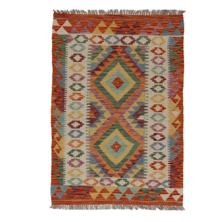 Preproga Kilim Chobi 145x100 ročno tkani Afgan kilim