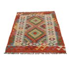 Preproga Kilim Chobi 145x100 ročno tkani Afgan volneni kilim