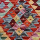 Preproga Kilim Chobi 143x102 ročno tkani Afgan volneni kilim