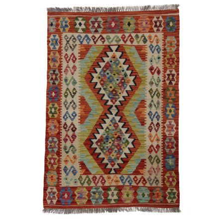 Preproga Kilim Chobi 146x100 ročno tkani Afgan kilim