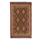 Preproga Kilim Chobi 155x101 ročno tkani Afgan volneni kilim