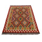 Preproga Kilim Chobi 155x101 ročno tkani Afgan volneni kilim