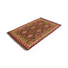 Preproga Kilim Chobi 155x101 ročno tkani Afgan volneni kilim