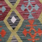 Preproga Kilim Chobi 153x98 ročno tkani Afgan volneni kilim
