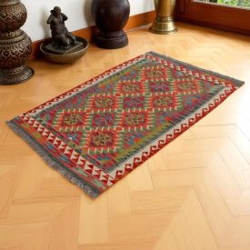 Afgan Kilim preproga Chobi 149x100 cm – ročna izdelava in barve