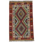 Preproga Kilim Chobi 166x101 ročno tkani Afgan volneni kilim