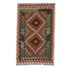 Preproga Kilim Chobi 148x99 ročno tkani Afgan kilim