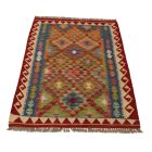 Kilim preproga Chobi 98x144 ročno tkani etnični Kilim
