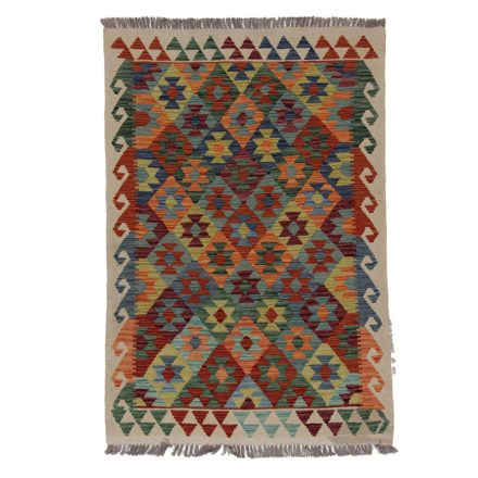 Preproga Kilim Chobi 154x103 ročno tkani Afgan kilim
