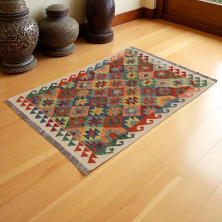 Preproga Kilim Chobi 154x103 ročno tkani Afgan kilim