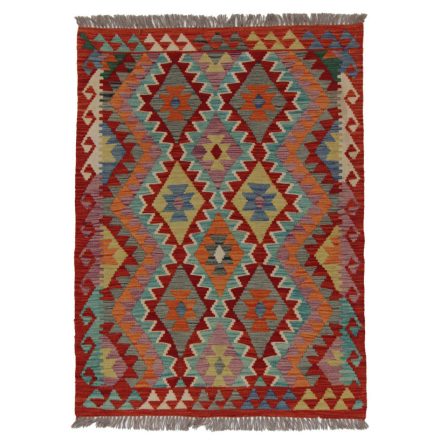 Preproga Kilim Chobi 138x103 ročno tkani Afgan kilim