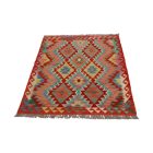 Preproga Kilim Chobi 138x103 ročno tkani Afgan volneni kilim