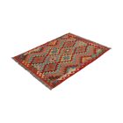 Preproga Kilim Chobi 138x103 ročno tkani Afgan volneni kilim