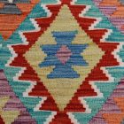 Preproga Kilim Chobi 138x103 ročno tkani Afgan volneni kilim