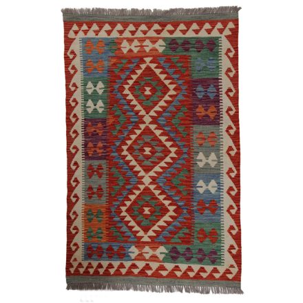 Preproga Kilim Chobi 152x98 ročno tkani Afgan kilim