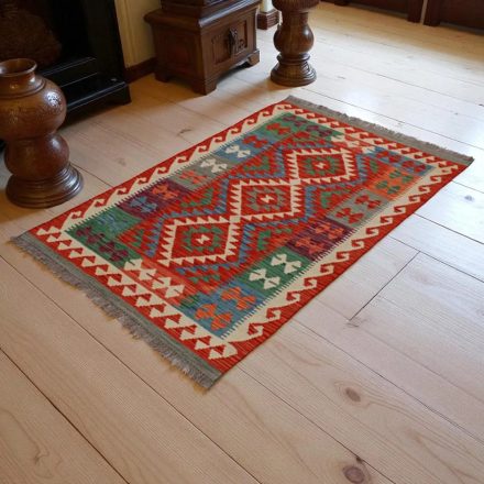 Preproga Kilim Chobi 152x98 ročno tkani Afgan kilim