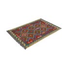 Preproga Kilim Chobi 150x101 ročno tkani Afgan volneni kilim