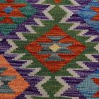 Preproga Kilim Chobi 150x101 ročno tkani Afgan volneni kilim