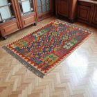 Preproga Kilim Chobi 152x100 ročno tkani Afgan kilim