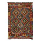 Preproga Kilim Chobi 144x102 ročno tkani Afgan kilim