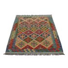 Preproga Kilim Chobi 141x104 ročno tkani Afgan kilim