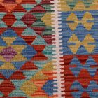 Preproga Kilim Chobi 150x103 ročno tkani Afgan volneni kilim