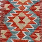 Preproga Kilim Chobi 156x100 ročno tkani Afgan volneni kilim