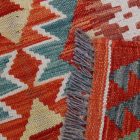 Preproga Kilim Chobi 156x100 ročno tkani Afgan volneni kilim
