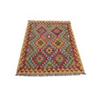 Preproga Kilim Chobi 143x99 ročno tkani Afgan volneni kilim